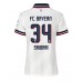 Bayern Munich Ismael Saibari #34 Dámské Venkovní Dres 2026-27 Krátkým Rukávem Bayern Munich Ismael Saibari #34 Dámské Venkovní Dres 2026-27 Krátkým Rukávem